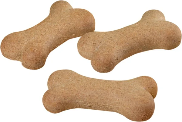 狗骨头动物食物骨头宠物食物狗饼干对待狗食物 — 图库照片