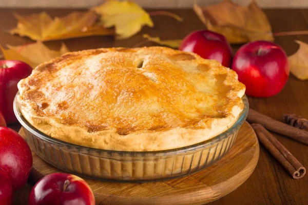 Apfelkuchen. — Stockfoto