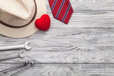 Mutlu babalar günü kavramı baba gün arka plan siyah kutu kutlamak