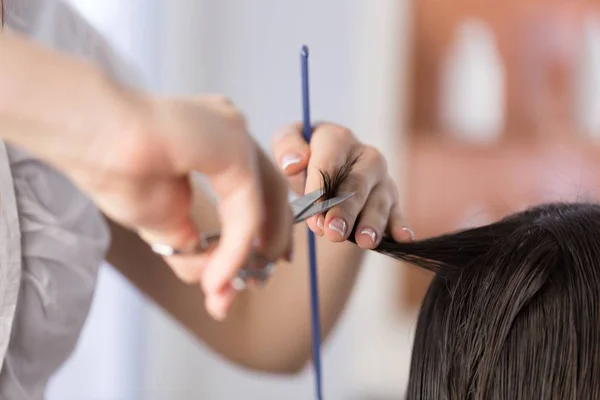 Taglio di capelli . — Foto Stock