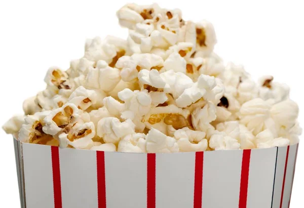 Eimer Popcorn — Stockfoto