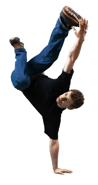 Hip Hop Style Dancer Performing Stock Image