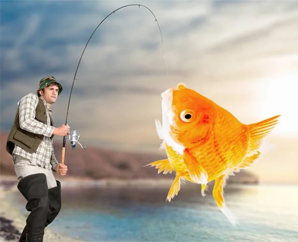 Fishing. — Stock Photo, Image