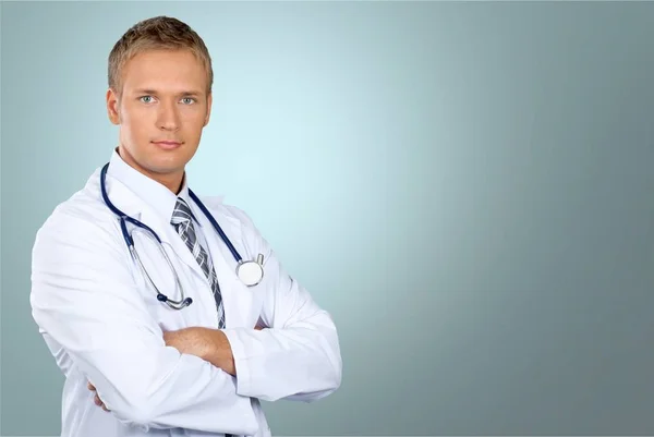 Красивий чоловік лікар — стокове фото