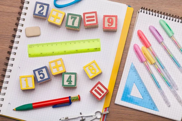 Math toy kids concept. — Stock Photo, Image