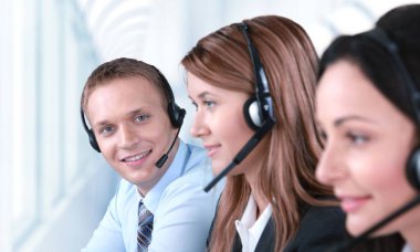 Müşteri hizmetleri temsilcisi.