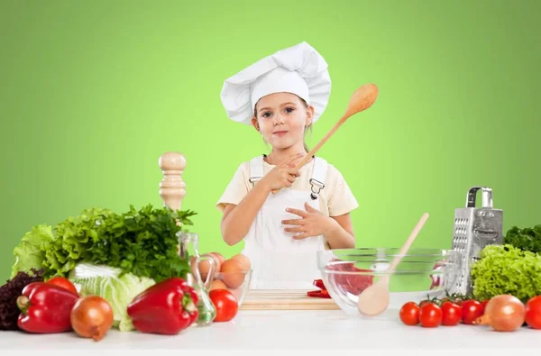 Gyermek chef. — Stock Fotó