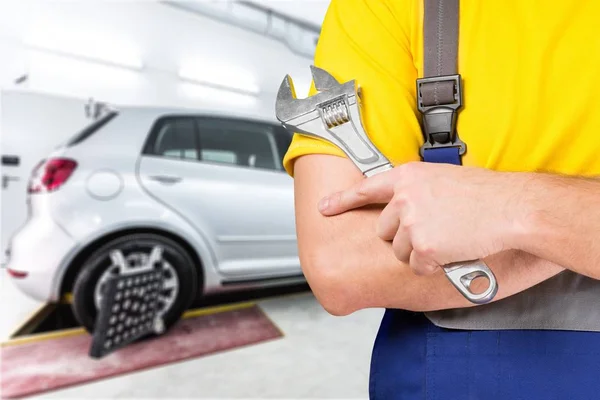 Taller de reparación de automóviles . — Foto de Stock