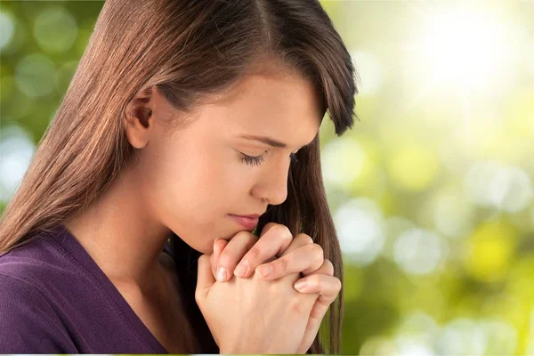 Praying. — Stock Photo, Image