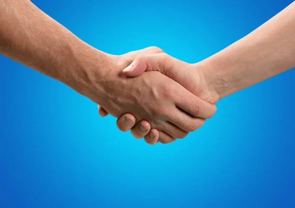 Handshake Firmy Ludzi Biznesu Niewyraźne Tło — Zdjęcie stockowe
