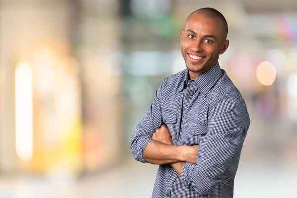 Lächelnde Männer. — Stockfoto