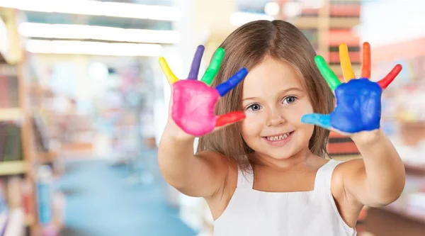 Obra de arte infantil . — Fotografia de Stock