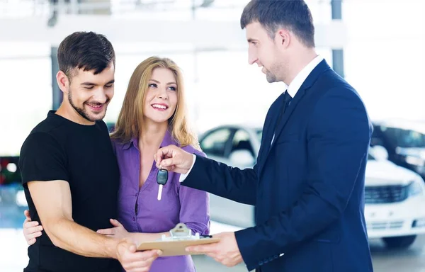 Car dealership. — Stock Photo, Image