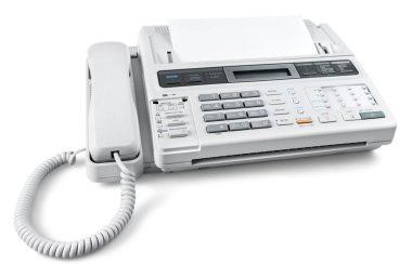 Telefon ve faks makinesi