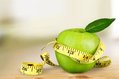 sarı bant ölçme ile yeşil elma 