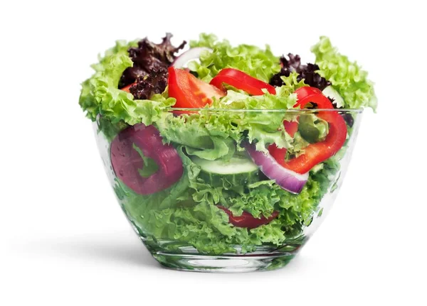 Świeża sałatka z warzywami — Zdjęcie stockowe