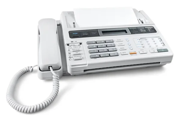 Telefoon en faxmachine — Stockfoto
