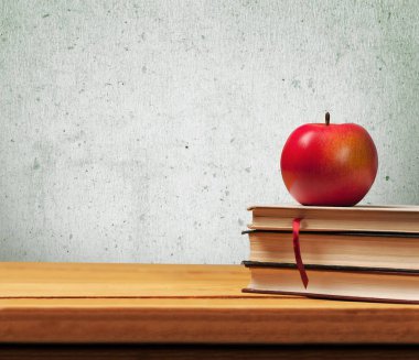 Okul arka plan kitap ahşap eski ahşap sayfası