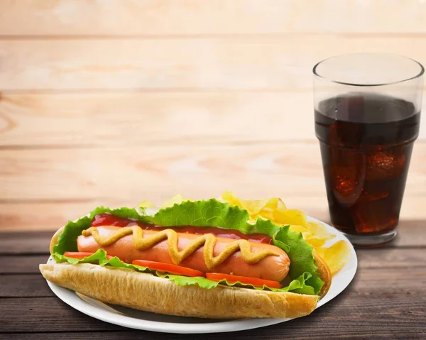 Hot dog. — Stock Fotó