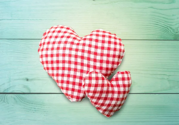 Valentines Day Background Red Hearts — Stock Photo, Image
