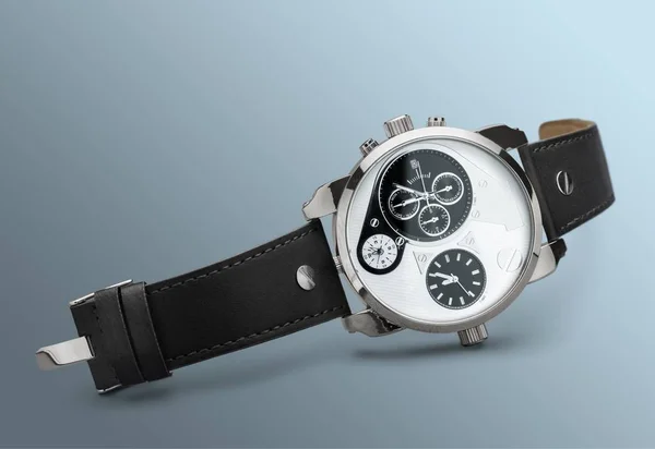 Montre Mécanique Pour Hommes Isolé Sur Fond — Photo