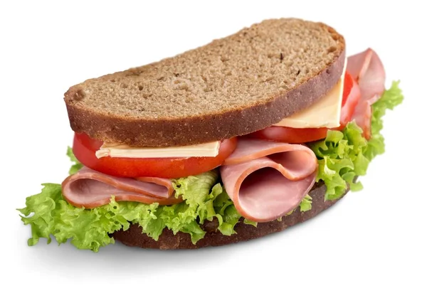 Frisches leckeres Sandwich — Stockfoto