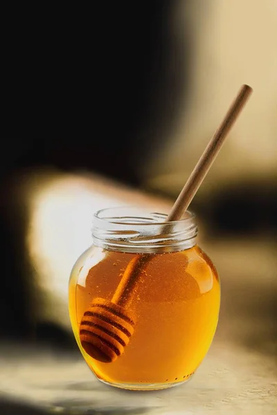 Honey syrup. — Stock Photo, Image