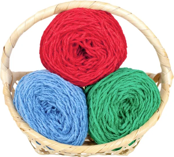 Laine Tricot Textile Passe Temps Fil Artisanat Crochet — Photo