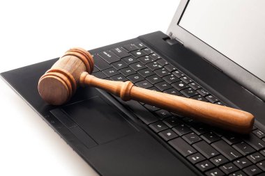 Laptop klavye, yakından görmek tokmak