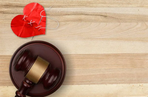 Divorce agreement attorney authority civil concept conflict