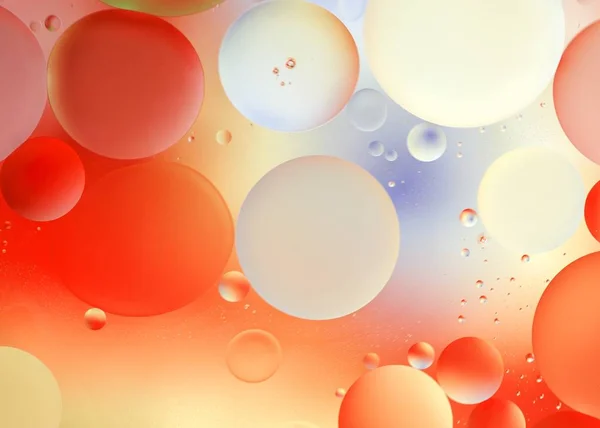 背景抽象壁纸气泡颜色涂片颜色 — 图库照片