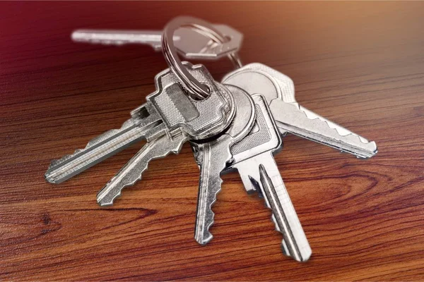 Sleutelhanger Keyring Lock Toegang Toegankelijkheid Achtergrond — Stockfoto