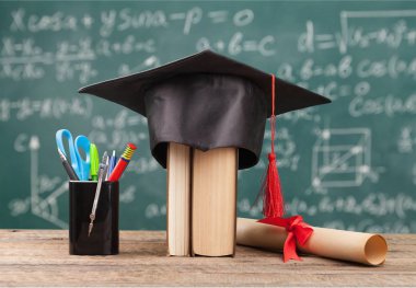 Lisansüstü kap Resepsiyon şapka tablo akademik başarı