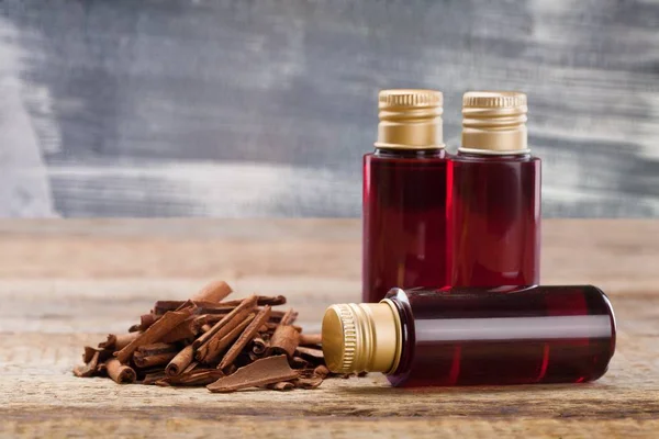 Sandalwood Oil Essential Amber Perfume Spiritual Wood — Stock Photo, Image