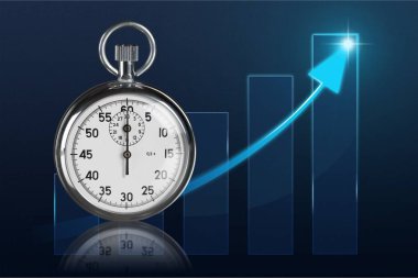 bir beyaz üzerine eski kronometre