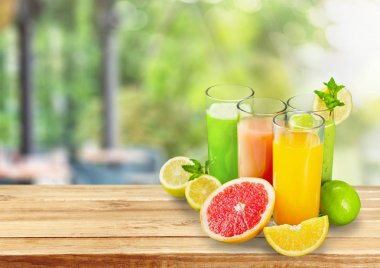 Taze yeşil İçecek meyve limon closeup citron