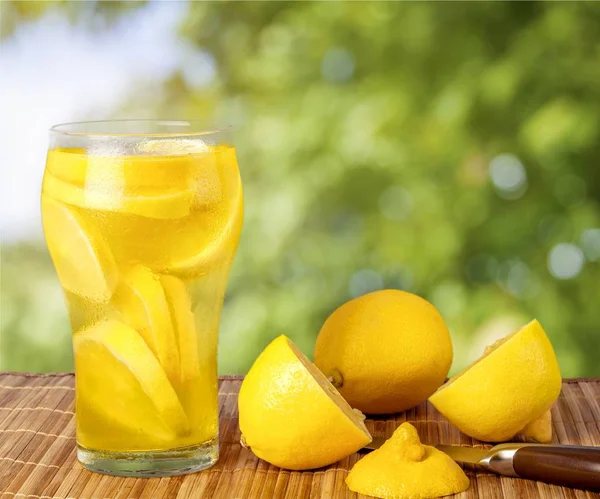 Summer front or back yard lemonade drink lemon heat food