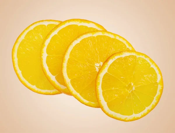 Pomarańczowe Części Owoców Cytrusowych Skórki Pokrojone Żywności — Zdjęcie stockowe