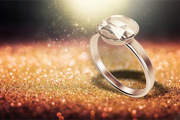 Ring Jewelry Diamond Ring Diamond Engagement Ring Wedding Ring Gold — Stock Photo, Image