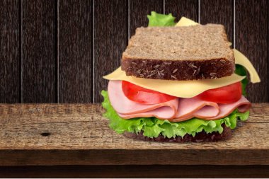 Taze lezzetli sandviç