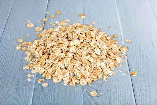 Oat Ovanifrån Jordbruk Bakgrund Bran Frukost — Stockfoto