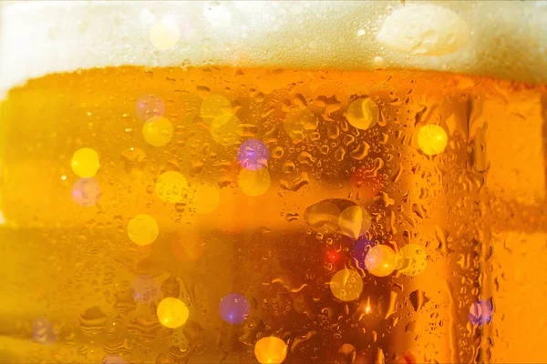 バーのビール飲料アルコール エール背景醸造 — ストック写真