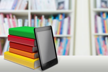 Dijital tablet e-okuyucu dijital ekran dijital görüntü internet eğitim yaptırın
