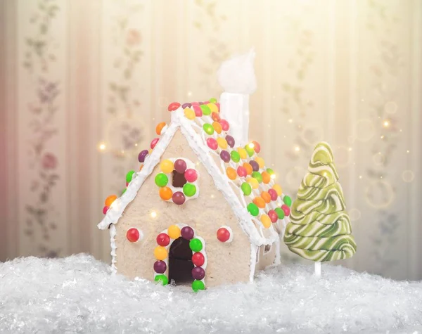 Gingerbread Heap Decoração Ninguém Muitos Gelo Doce — Fotografia de Stock