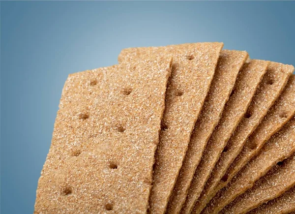 Cracker Graham Cracker Smula Cookie Stack Spice Krispiga — Stockfoto