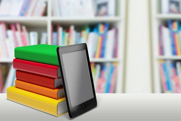 Libretto Tablet Digitale Reader Display Digitale Digitale Immagine Generata Digitalmente — Foto Stock