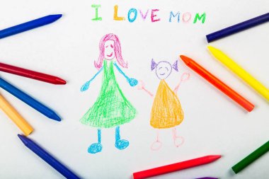 Evlat edinme sanat kutlama çocuk mum boya kız günü
