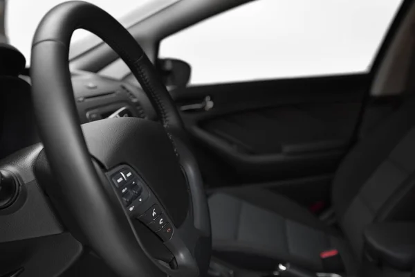 Car Car Car Interior Steering Wheel Vehicle Automobile — Stock Photo, Image