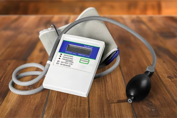 血压表医疗设备医疗检查医学医疗保健和医疗设备采取脉冲 — 图库照片