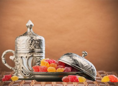 Geleneksel Türk Ramazan Tatlı Şeker Şekerleri